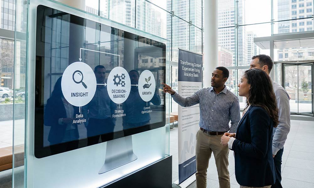 e-Content Services Transforming Content Experiences Using Analytics Tools